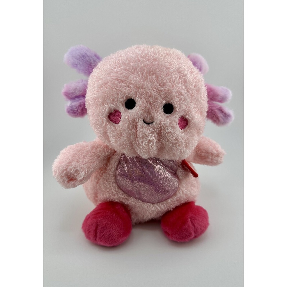 Rare Aimee Axolotl SweetBumz Bum bumz Valentine's Day 8" plush toy‎